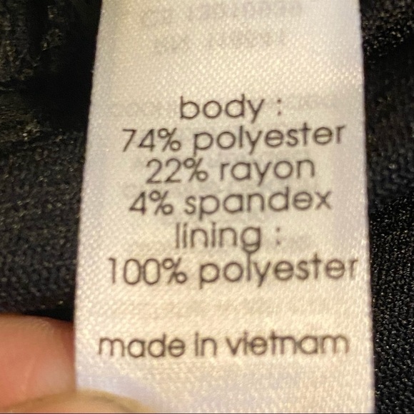 Lane Bryant Black Surplice Peplum Tank Belt NWT Size 14/16 - Picture 9 of 13